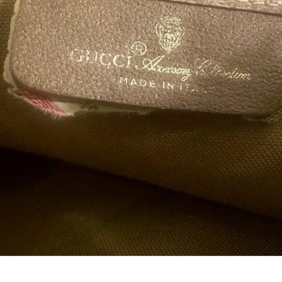 Authentic GUCCI Sherry Line Shoulder PVC Tote Bag - Picture 7 of 7